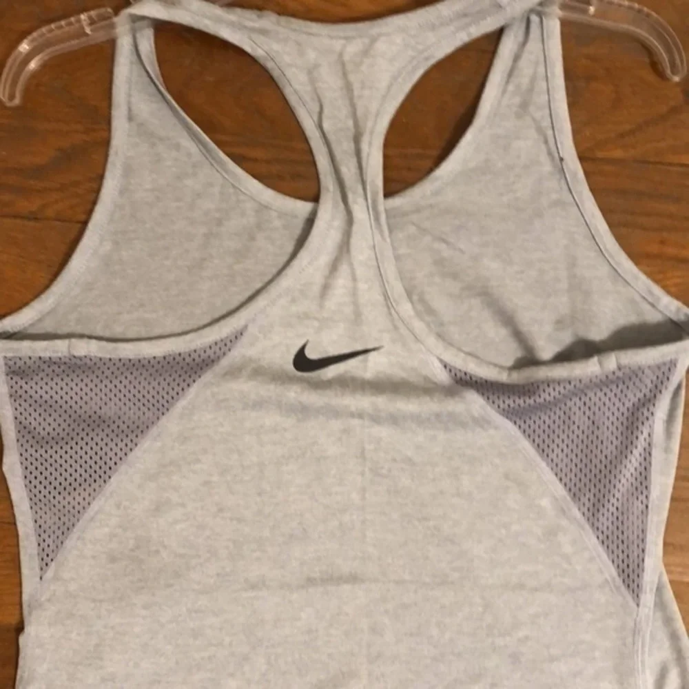 NEW Nike Gray Workout Athletic Racerback Tank size small